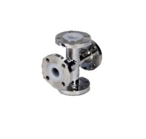 SS-304-PTFE-Lined-Equal-Cross-in-hyderabd