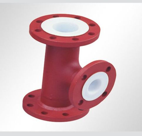 Teflon-Lined-Reducing-Tee-in-hyderabad